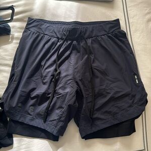 ASRV Tetra-lite 5” 2-1 Gym Shorts (Navy)